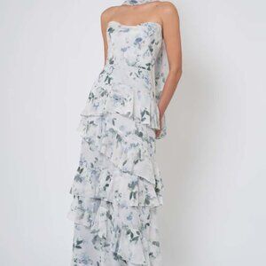 Jenny Yoo Simona Floral Dress